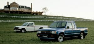 celebremos 40 años de las camionetas pick up Mitsubishi
