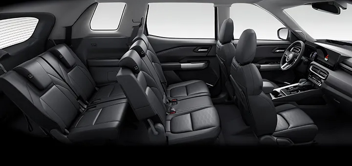asientos-de-suv-espaciosa-mitsubishi ¿Cuáles son las SUV más espaciosas? Guía para elegir en Perú